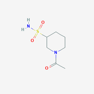 molecular formula C7H14N2O3S B6142035 1-acetylpiperidine-3-sulfonamide CAS No. 1274147-36-2