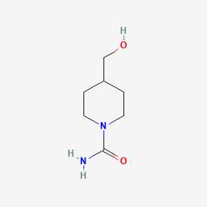 4-(hydroxymethyl)piperidine-1-carboxamide