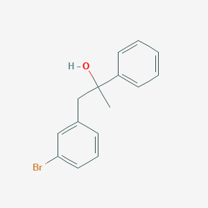 1-(3-bromophenyl)-2-phenylpropan-2-ol