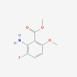 methyl 2-amino-3-fluoro-6-methoxybenzoate