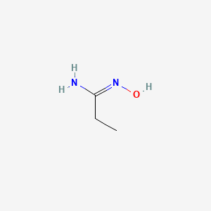 molecular formula C3H8N2O B6142176 N'-hydroxypropanimidamide CAS No. 849833-55-2