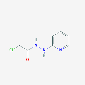 2-chloro-N'-(pyridin-2-yl)acetohydrazide