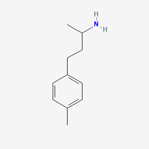 molecular formula C11H17N B6142367 4-(4-methylphenyl)butan-2-amine CAS No. 89538-71-6