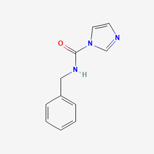 molecular formula C11H11N3O B6142552 N-benzyl-1H-imidazole-1-carboxamide CAS No. 109844-65-7