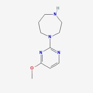 molecular formula C10H16N4O B6142675 1-(4-methoxypyrimidin-2-yl)-1,4-diazepane CAS No. 926188-80-9