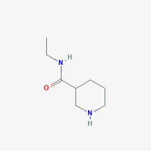molecular formula C8H16N2O B6142767 N-ethylpiperidine-3-carboxamide CAS No. 4138-28-7