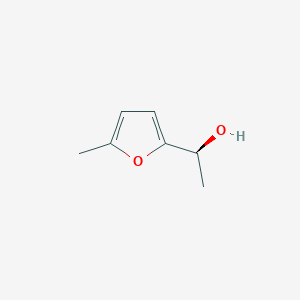 molecular formula C7H10O2 B6142945 (1S)-1-(5-methylfuran-2-yl)ethan-1-ol CAS No. 225920-09-2