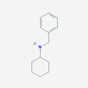 molecular formula C13H19N B061430 N-苄基环己胺 CAS No. 4383-25-9