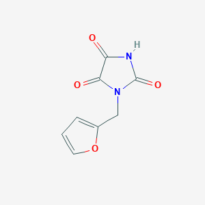 1-(furan-2-ylmethyl)imidazolidine-2,4,5-trione