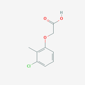 molecular formula C9H9ClO3 B6143238 2-(3-chloro-2-methylphenoxy)acetic acid CAS No. 579-64-6