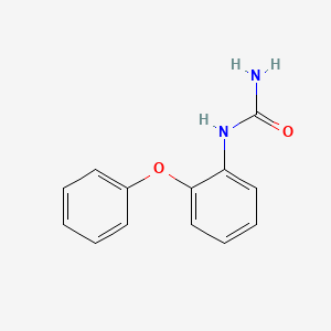 molecular formula C13H12N2O2 B6143269 (2-phenoxyphenyl)urea CAS No. 1016698-86-4