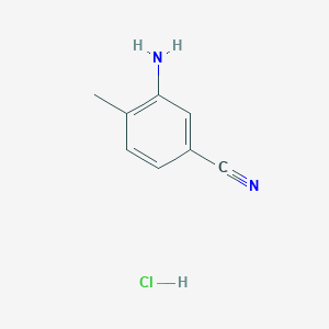 3-amino-4-methylbenzonitrile hydrochloride