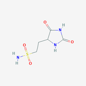 2-(2,5-dioxoimidazolidin-4-yl)ethane-1-sulfonamide