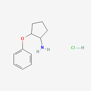 2-phenoxycyclopentan-1-amine hydrochloride, Mixture of diastereomers
