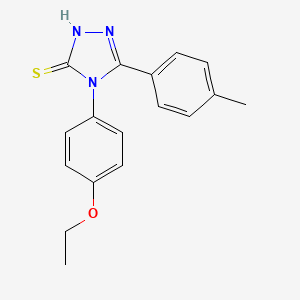 4-(4-ethoxyphenyl)-5-(4-methylphenyl)-4H-1,2,4-triazole-3-thiol