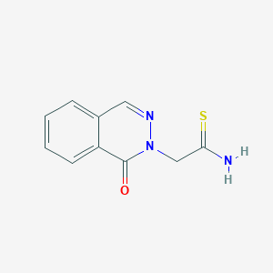 molecular formula C10H9N3OS B6143840 2-(1-oxo-1,2-dihydrophthalazin-2-yl)ethanethioamide CAS No. 1016860-91-5