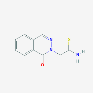 2-(1-oxo-1,2-dihydrophthalazin-2-yl)ethanethioamide