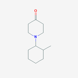 molecular formula C12H21NO B6143872 1-(2-methylcyclohexyl)piperidin-4-one CAS No. 1016809-42-9