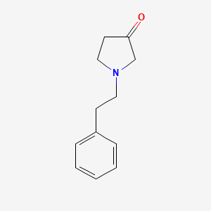 1-(2-phenylethyl)pyrrolidin-3-one