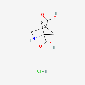 2-azabicyclo[2.1.1]hexane-1,4-dicarboxylic acid hydrochloride