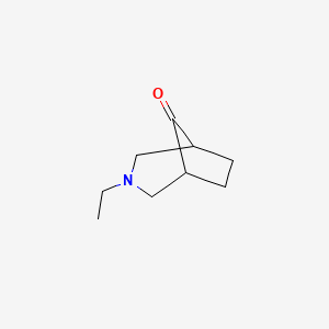 3-ethyl-3-azabicyclo[3.2.1]octan-8-one