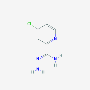 N-amino-4-chloropyridine-2-carboximidamide