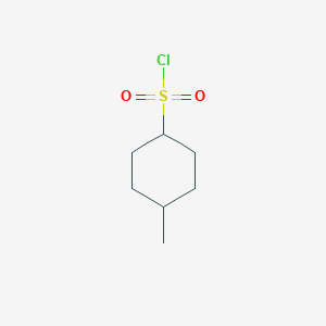 molecular formula C7H13ClO2S B6144660 4-methylcyclohexane-1-sulfonyl chloride CAS No. 1249267-54-6