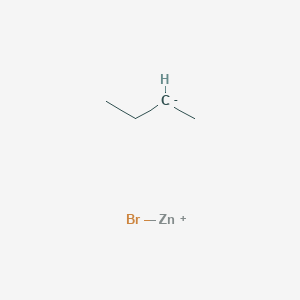 molecular formula C4H9BrZn B061457 sec-Butylzinc bromide solution CAS No. 171860-66-5