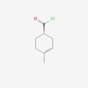 molecular formula C8H11ClO B061559 (1S)-4-Methylcyclohex-3-ene-1-carbonyl chloride CAS No. 170080-85-0