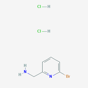 molecular formula C6H9BrCl2N2 B6157137 1-(6-溴吡啶-2-基)甲胺二盐酸盐 CAS No. 1956309-87-7