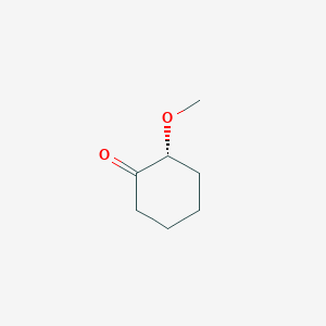 molecular formula C7H12O2 B061631 (R)-2-methoxycyclohexanone CAS No. 187456-43-5