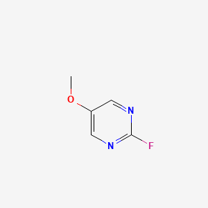 molecular formula C5H5FN2O B6166843 2-氟-5-甲氧基嘧啶 CAS No. 62802-39-5
