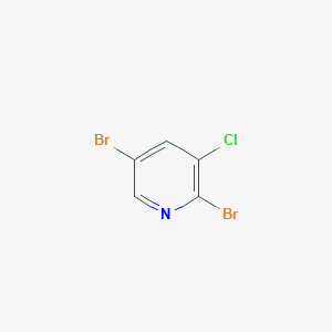 molecular formula C5H2Br2ClN B061691 2,5-二溴-3-氯吡啶 CAS No. 160599-70-2