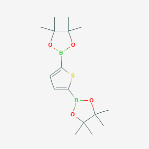 molecular formula C16H26B2O4S B061717 2,5-双(4,4,5,5-四甲基-1,3,2-二氧硼环-2-基)噻吩 CAS No. 175361-81-6