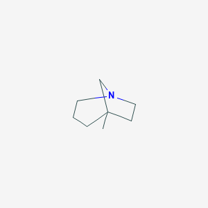 B061720 5-Methyl-1-azabicyclo[3.2.1]octane CAS No. 181999-40-6