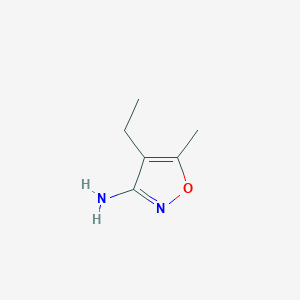 B061731 4-Ethyl-5-methylisoxazol-3-amine CAS No. 177266-03-4