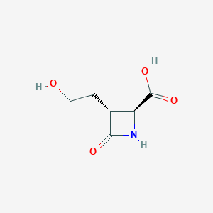 B061741 (2S,3R)-3-(2-Hydroxyethyl)-4-oxoazetidine-2-carboxylic acid CAS No. 169061-45-4