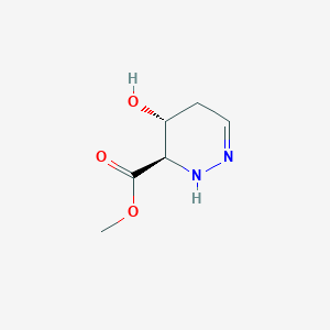 B061751 3-Pyridazinecarboxylic acid, 2,3,4,5-tetrahydro-4-hydroxy-, methyl ester, trans- CAS No. 193528-08-4