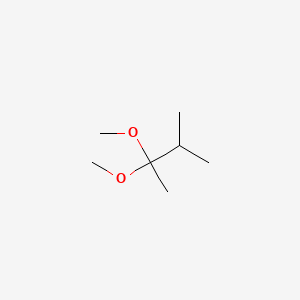 molecular formula C7H16O2 B6176018 2,2-dimethoxy-3-methylbutane CAS No. 59554-08-4