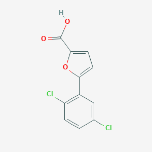 molecular formula C11H6Cl2O3 B061777 5-(2,5-二氯苯基)-2-呋喃甲酸 CAS No. 186830-98-8