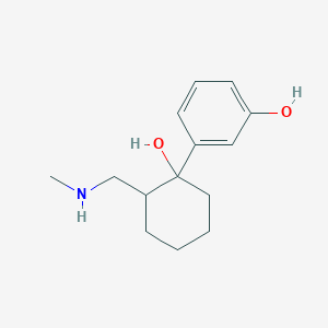 B061797 Phenol, 3-[1-hydroxy-2-[(methylamino)methyl]cyclohexyl]- CAS No. 189893-11-6