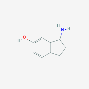 B061832 3-amino-2,3-dihydro-1H-inden-5-ol CAS No. 168902-76-9