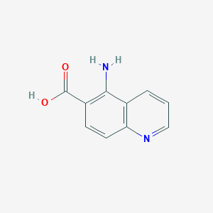 B061930 5-Aminoquinoline-6-carboxylic acid CAS No. 181283-83-0