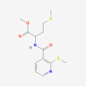 B061935 Methyl 4-(methylthio)-2-([[2-(methylthio)-3-pyridyl]carbonyl]amino)butanoate CAS No. 175201-68-0