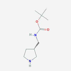 B061939 (S)-tert-Butyl (pyrrolidin-3-ylmethyl)carbamate CAS No. 173340-26-6