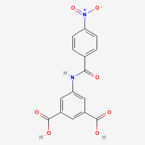 5-(4-nitrobenzamido)benzene-1,3-dicarboxylic acid