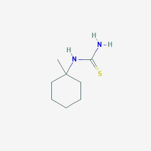 molecular formula C8H16N2S B6203484 (1-methylcyclohexyl)thiourea CAS No. 1192067-14-3