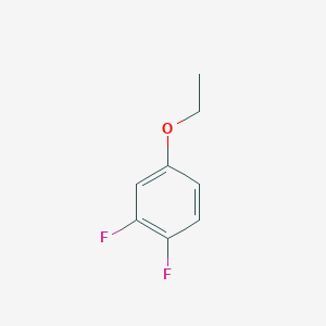 molecular formula C8H8F2O B062040 4-乙氧基-1,2-二氟苯 CAS No. 163848-46-2