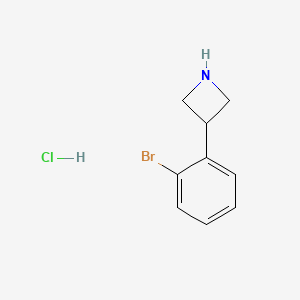 3-(2-bromophenyl)azetidine hydrochloride