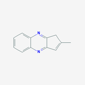 molecular formula C12H10N2 B062090 2-Methyl-1H-cyclopenta[b]quinoxaline CAS No. 160409-72-3